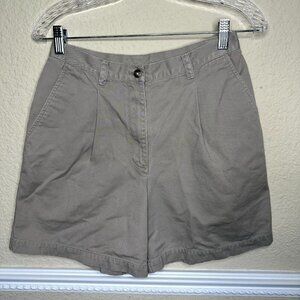 Lauren Ralph Lauren  Womens Khaki Twill Bermuda Shorts: Size 4